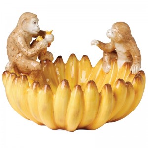 Kaldun Bogle Zanzibar Monkey Banana Serving Bowl KLDN1133